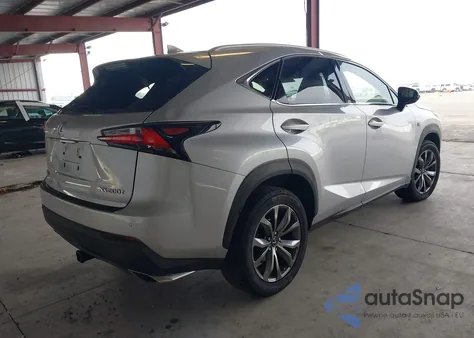 2016 Lexus Nx 200T F Sport из США, поврежденный, VIN JTJYARBZXG2032143